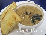 Крем-суп из шампиньонов и лесных грибов