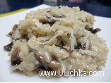 Risotto with mushrooms